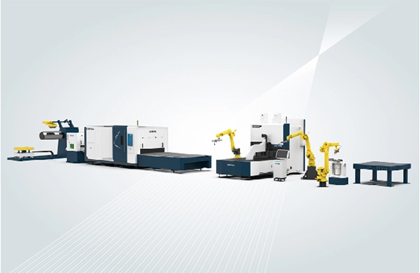 Línea flexible de procesamiento de metales Serie TOP