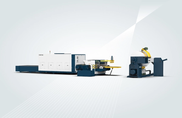 Máquina de corte por láser para bobinas de aluminio de 0.8–3 mm