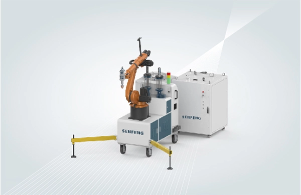 Máquina móvil de recubrimiento por láser con robot SFMR02