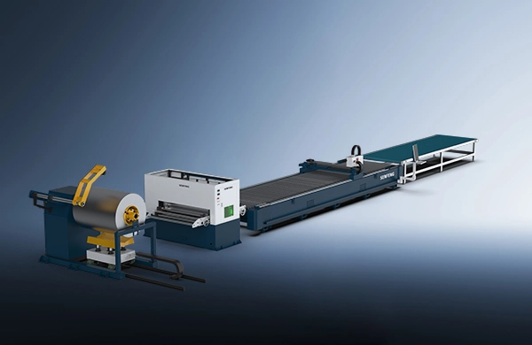 Línea de corte láser para