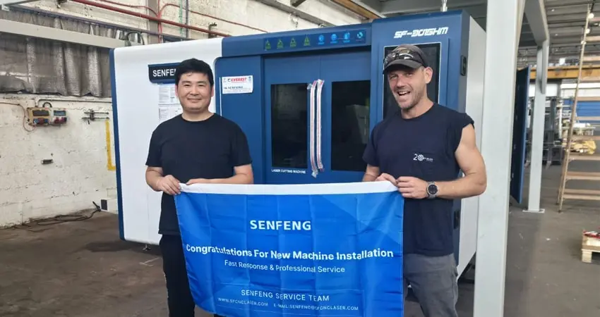 Capacitación operarios láser SENFENG