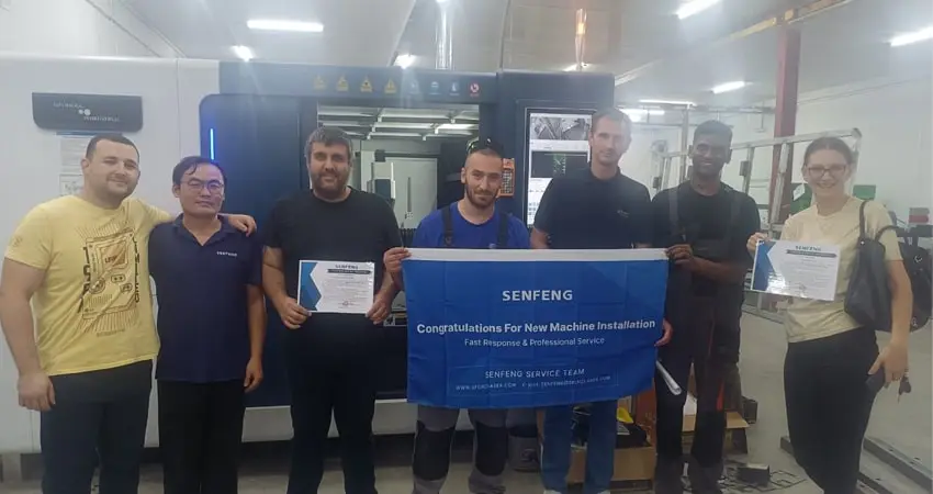 Caso de Capacitación de la SENFENG SF3015HM (6kW) en Serbia