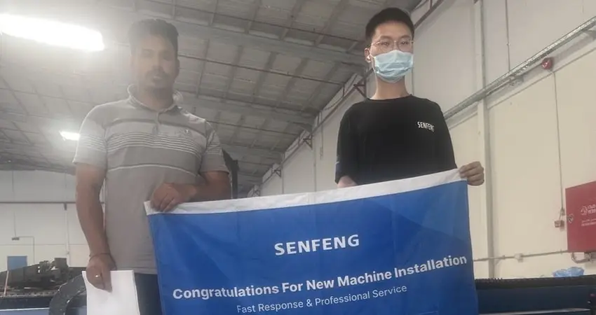 Capacitación técnica para un cliente de Arabia Saudita