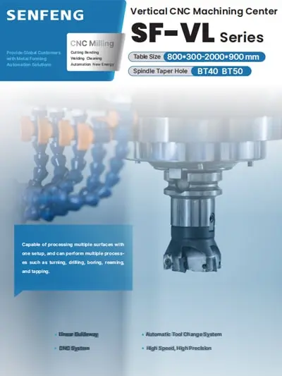 Centro de Mecanizado Vertical CNC Serie SF-VL