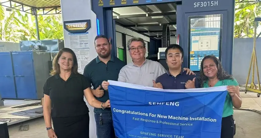 Capacitación Técnica en Brasil: Láser de Fibra de 20kW