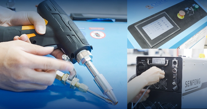 mantenimiento de su soldadora láser de fibra