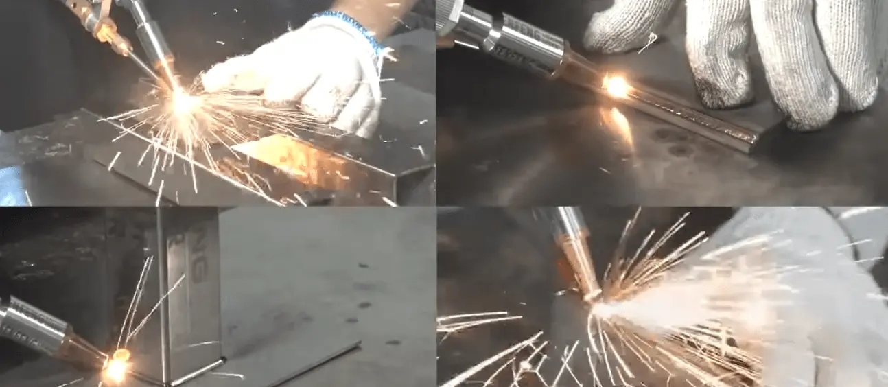 soldadora láser portátil manual