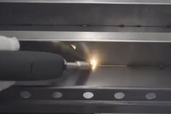 soldadora láser de fibra óptica