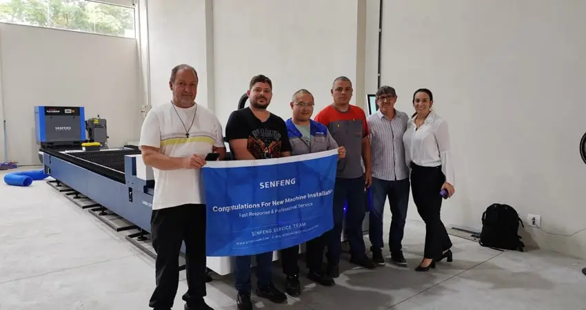 Capacitación Técnica para Cortadora Láser de Fibra en Brasil