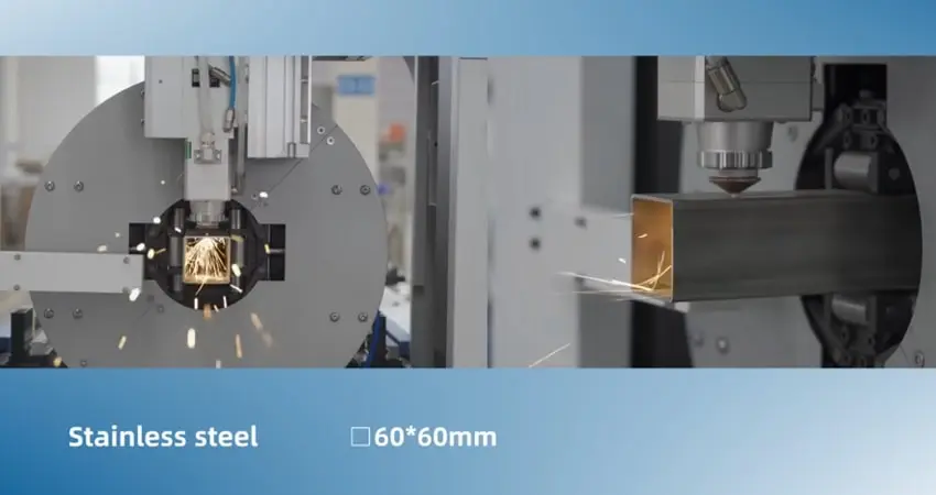 Máquina de Corte Láser de Tubos Automática