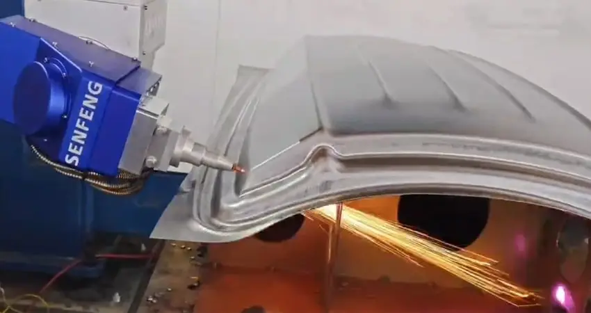 máquina de corte láser 3D de 5 ejes